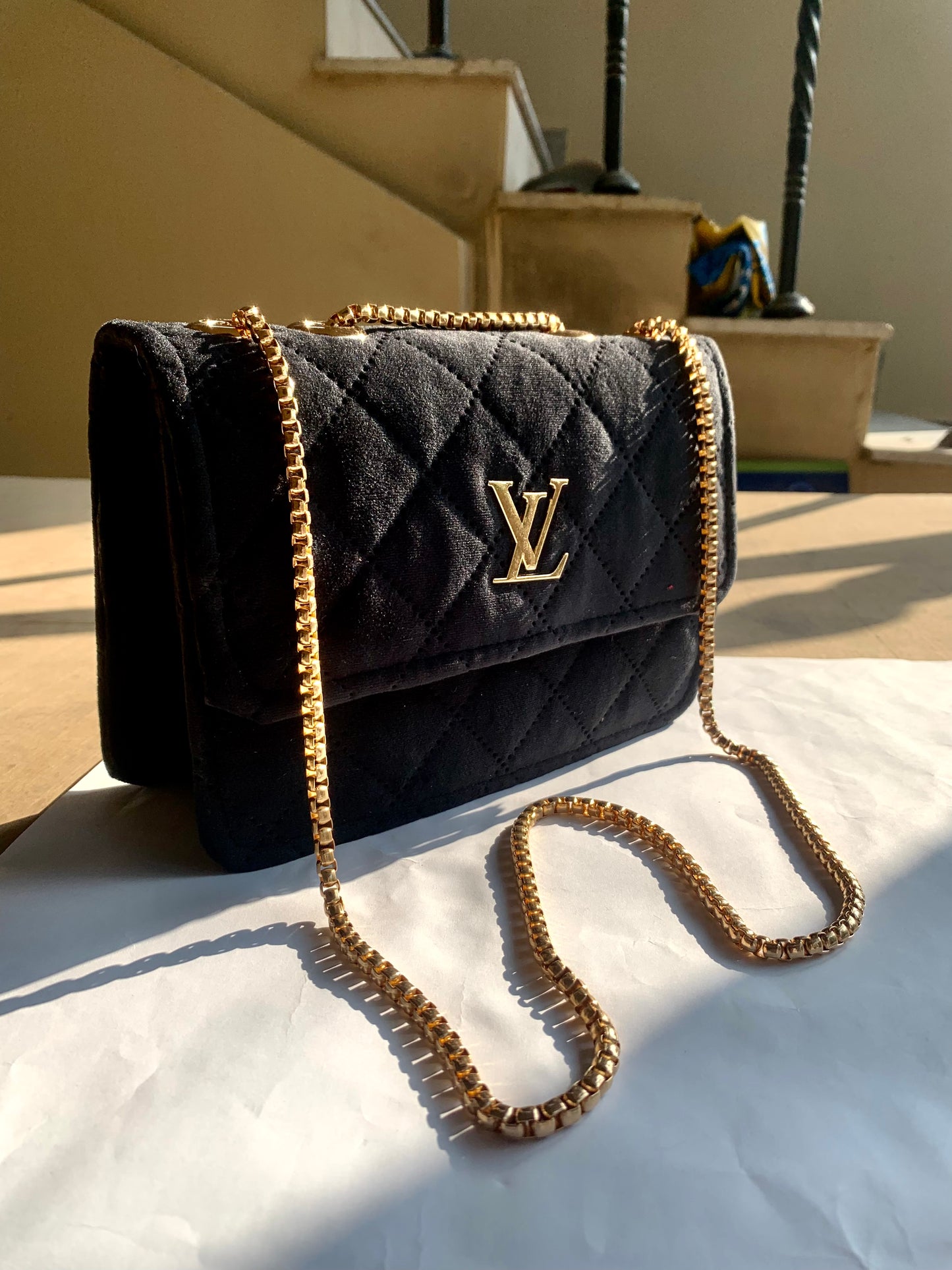Louis Vuittonx Crossbody Bag - Black Colour