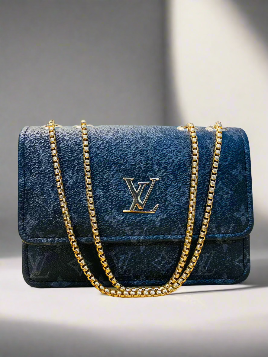 LV Black Prestige Noir Crossbody Bag - Prestige Noir